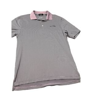 Byron Nelson The Tides Purple Golf Polo Size Medium